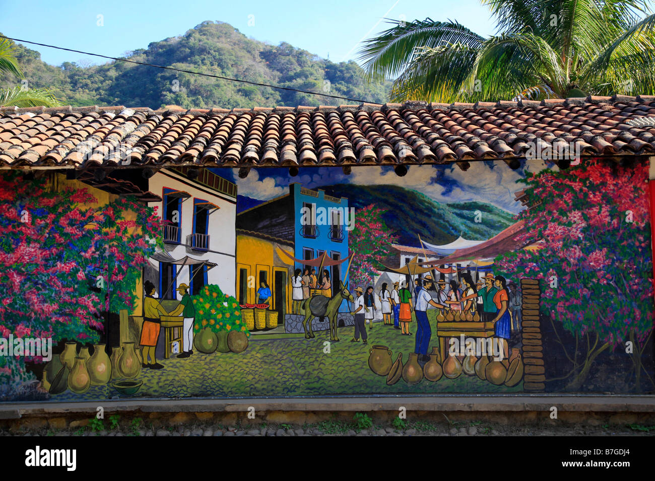 Copala Sierra Madre Mountains Sinaloa Messico Foto Stock