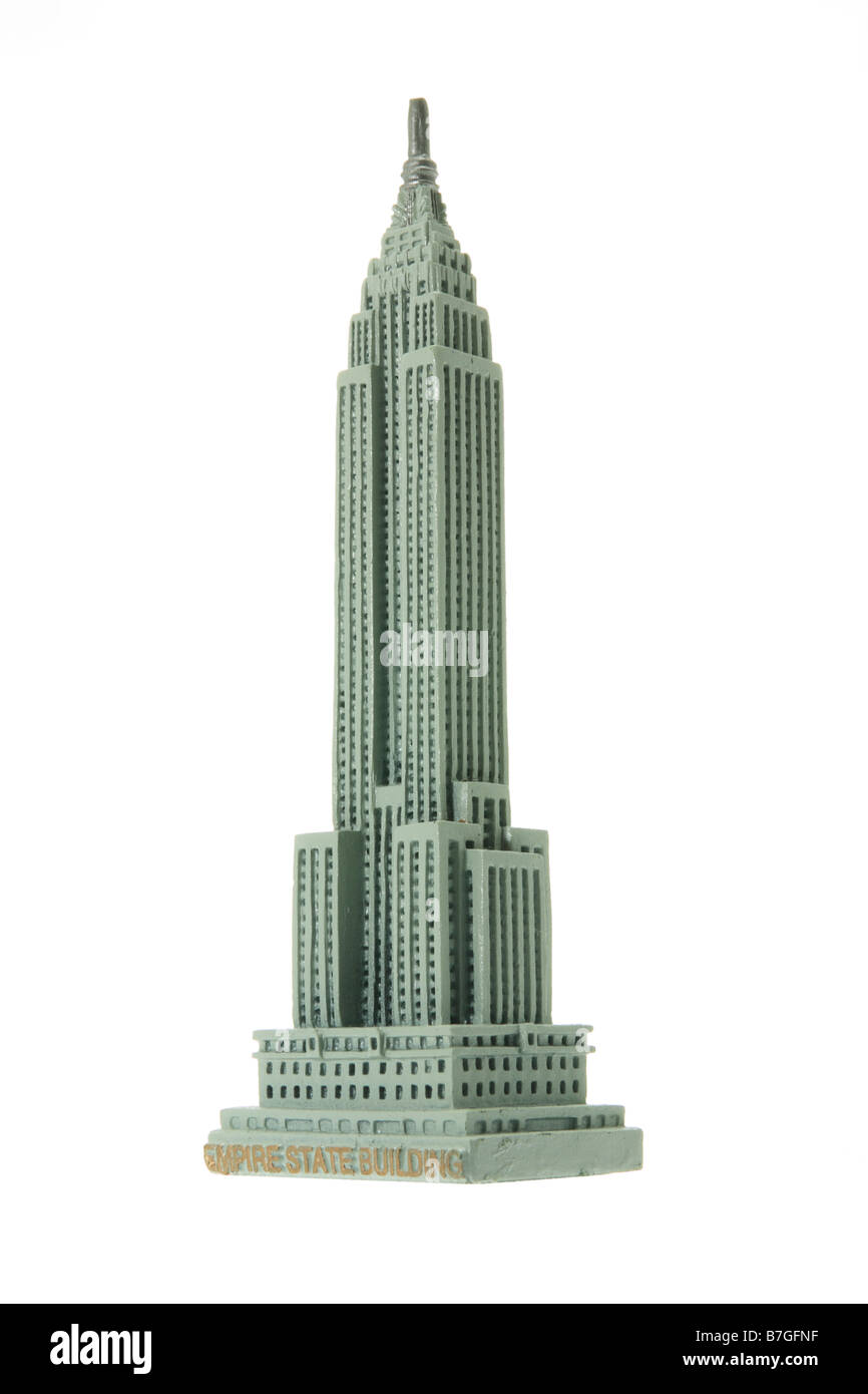 Empire State Building Souvenir Foto Stock