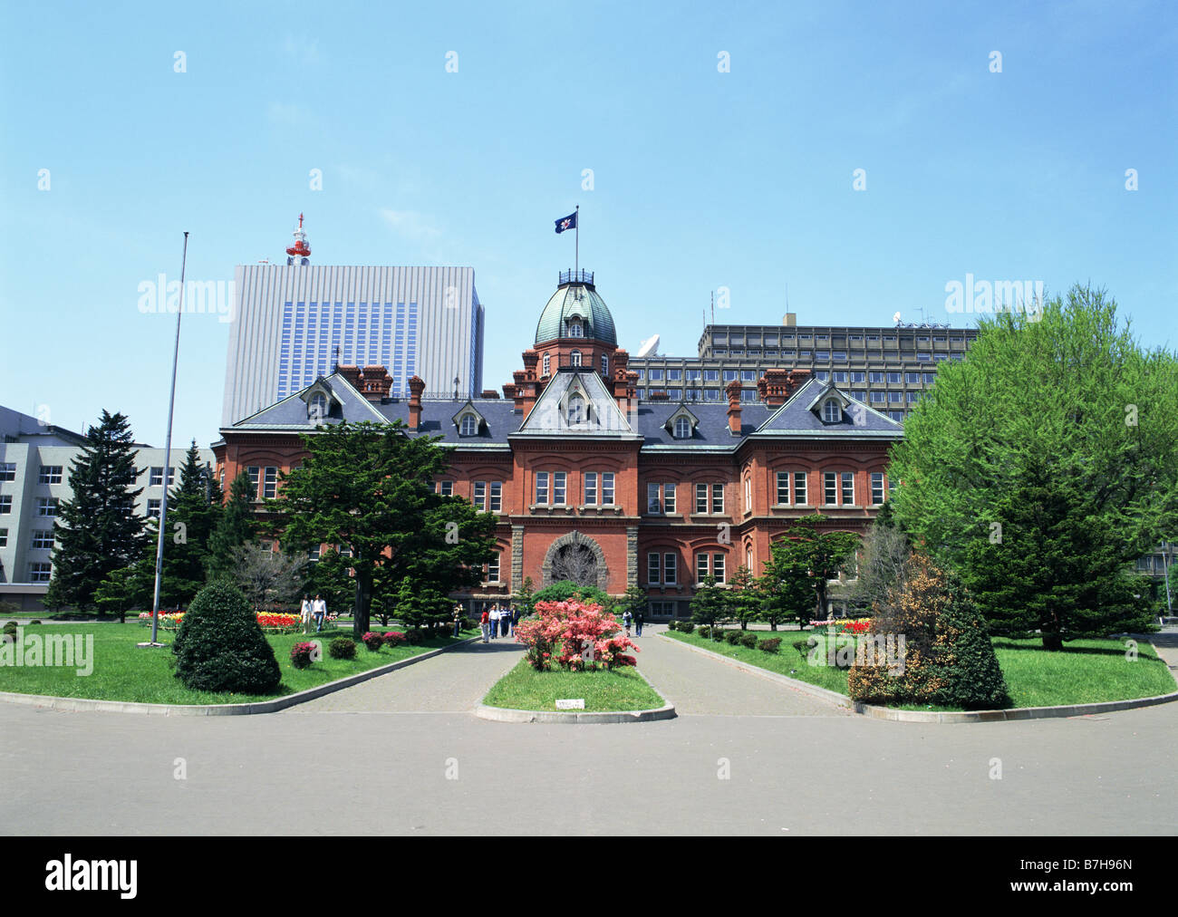 L'ex Hokkaido edificio degli uffici governativi Foto Stock