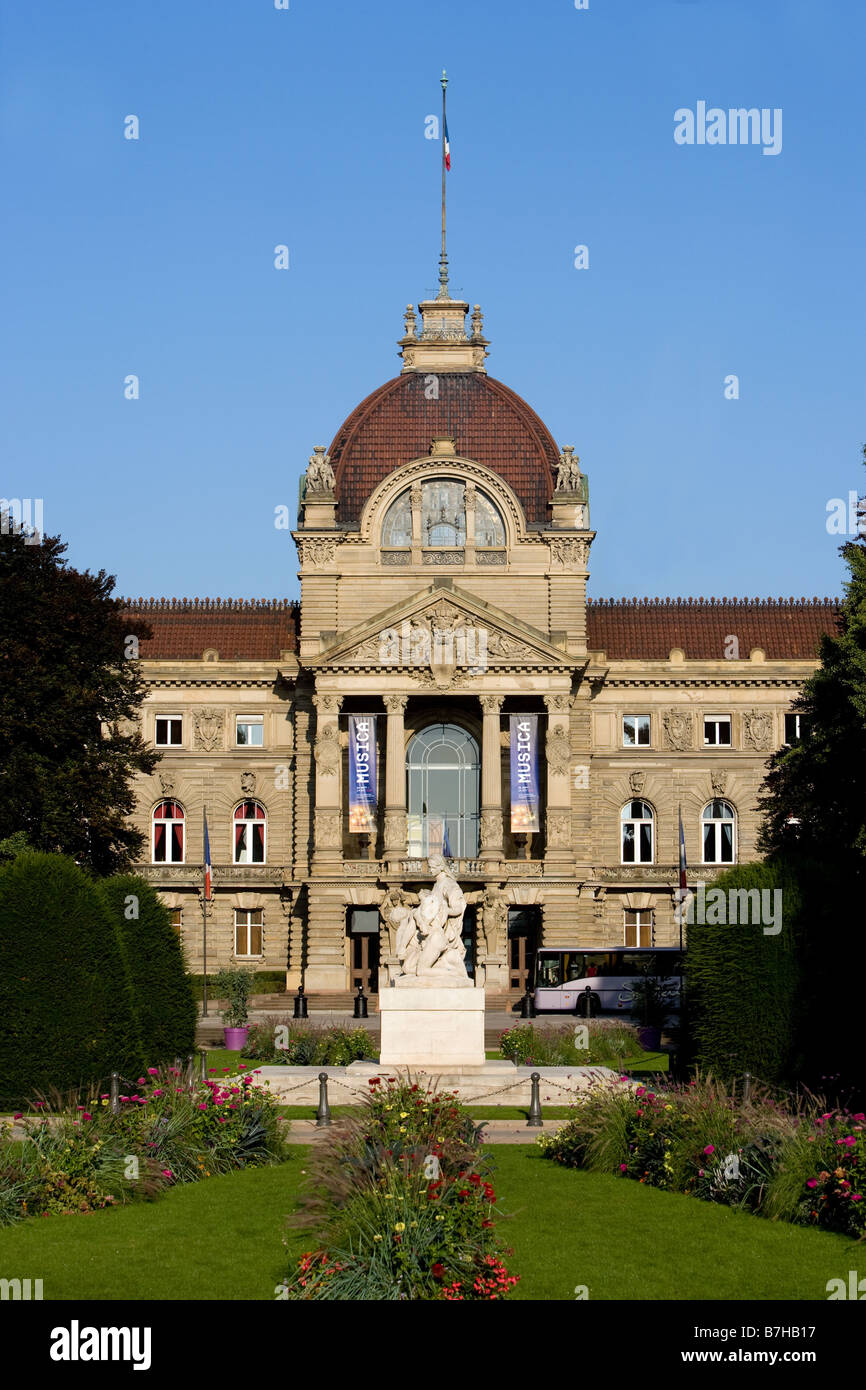 Palais du Rhin a Place de la Republique Foto Stock