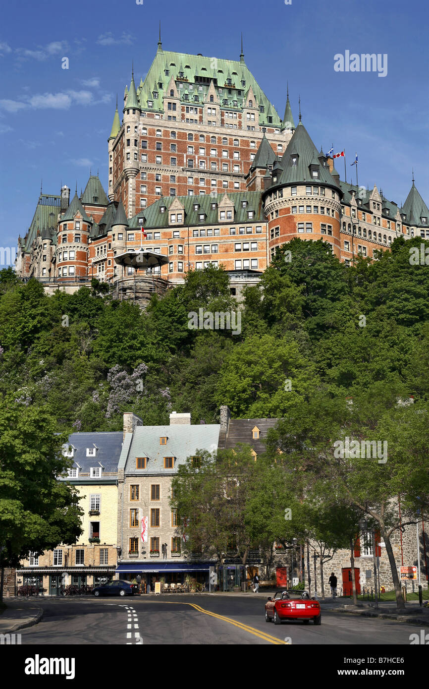Lo Château Frontenac, Quebec City, Quebec, Canada Foto Stock