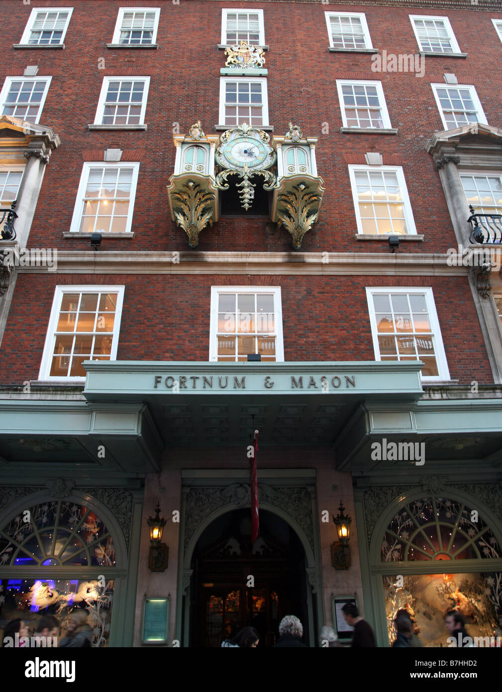 Fortnum Mason Shop Picadilly London Foto Stock