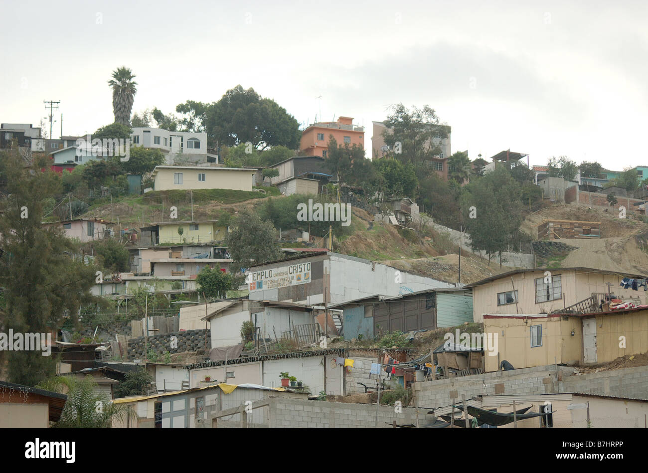 La città di Tijuana, Messico Foto Stock