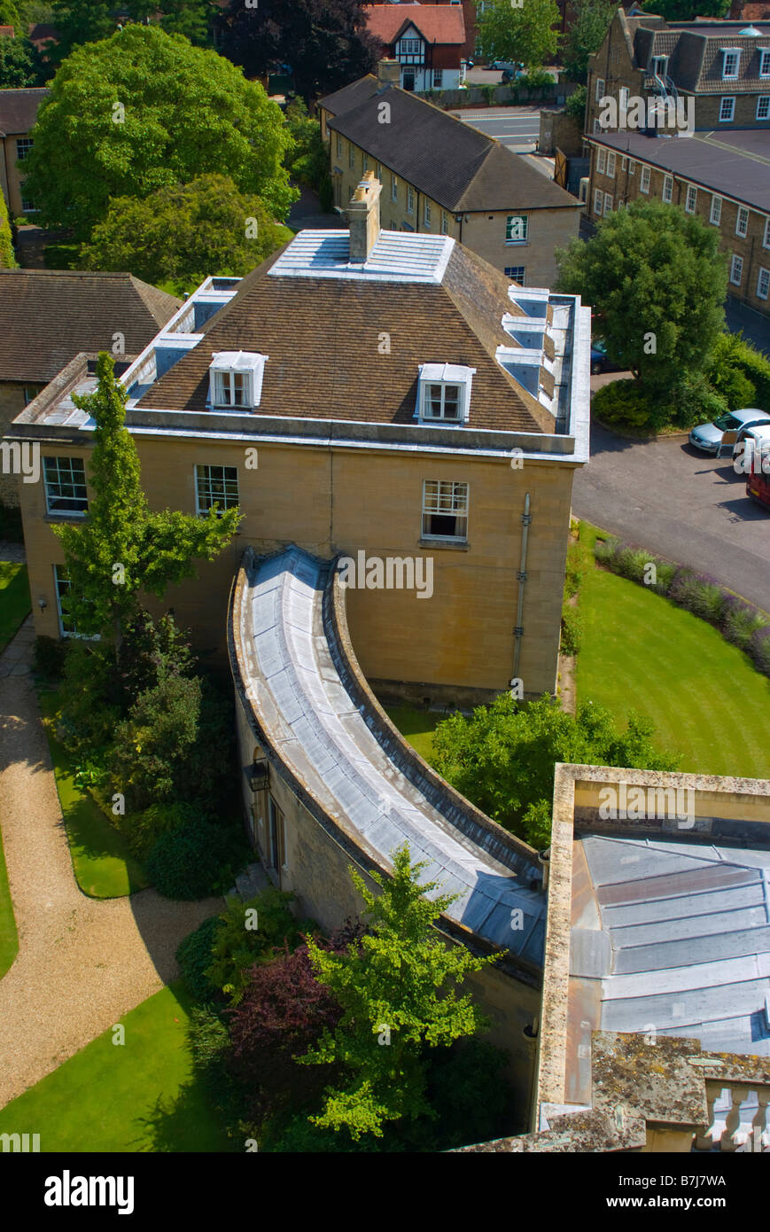 Green Templeton College di Oxford Foto Stock