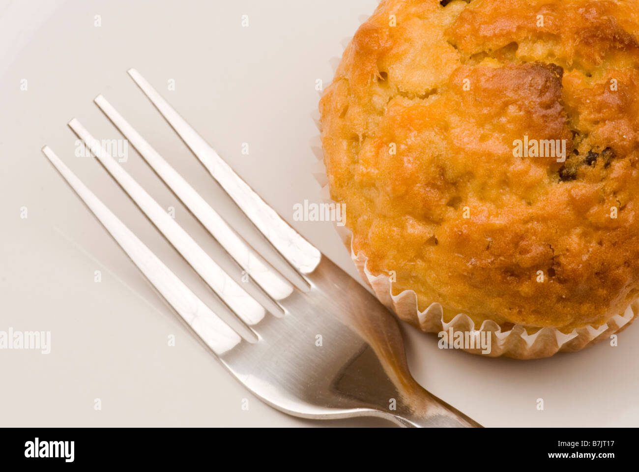 Oat e muffin alla carota Foto Stock