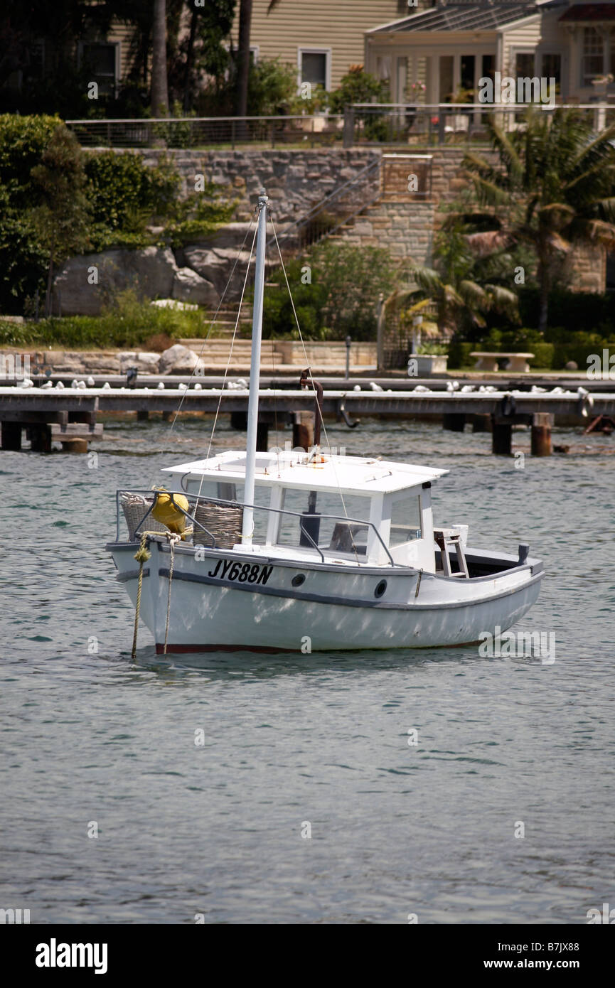 Barca da pesca in Watsons, Sydney Foto Stock
