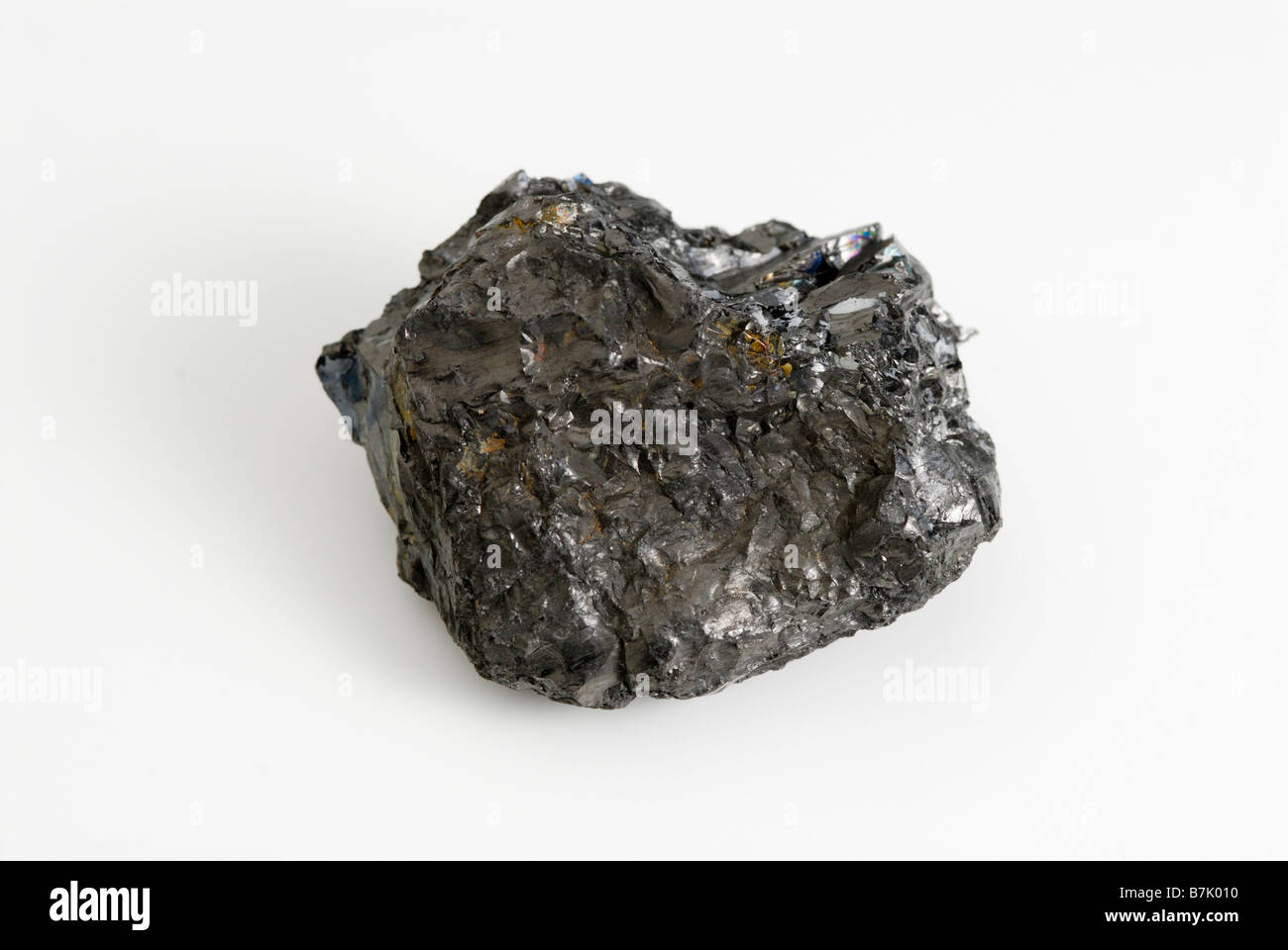 Grumo di antracite carbone Foto Stock