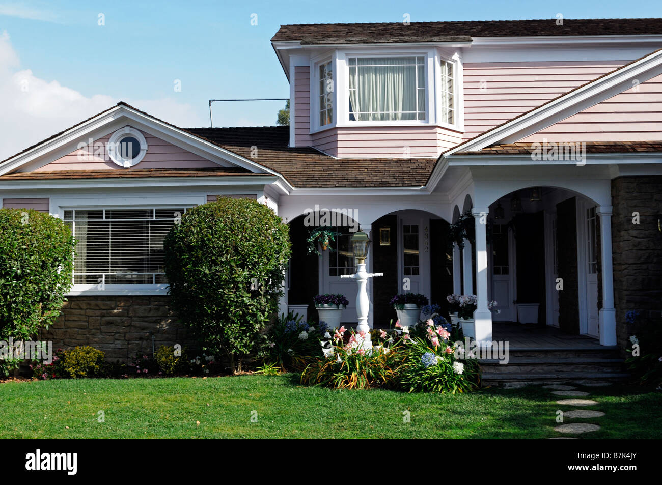 Desperate Housewives 4362 corsia di glicine film insieme agli Universal Studios di Hollywood tour di Los Angeles California show televisivo Foto Stock