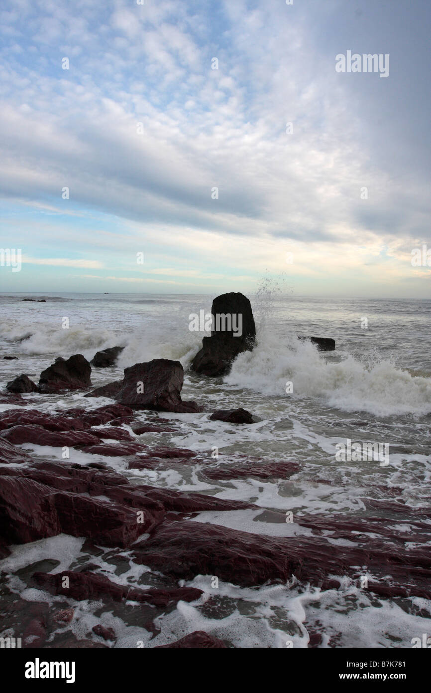 Spiaggia nella Contea di Waterford Foto Stock