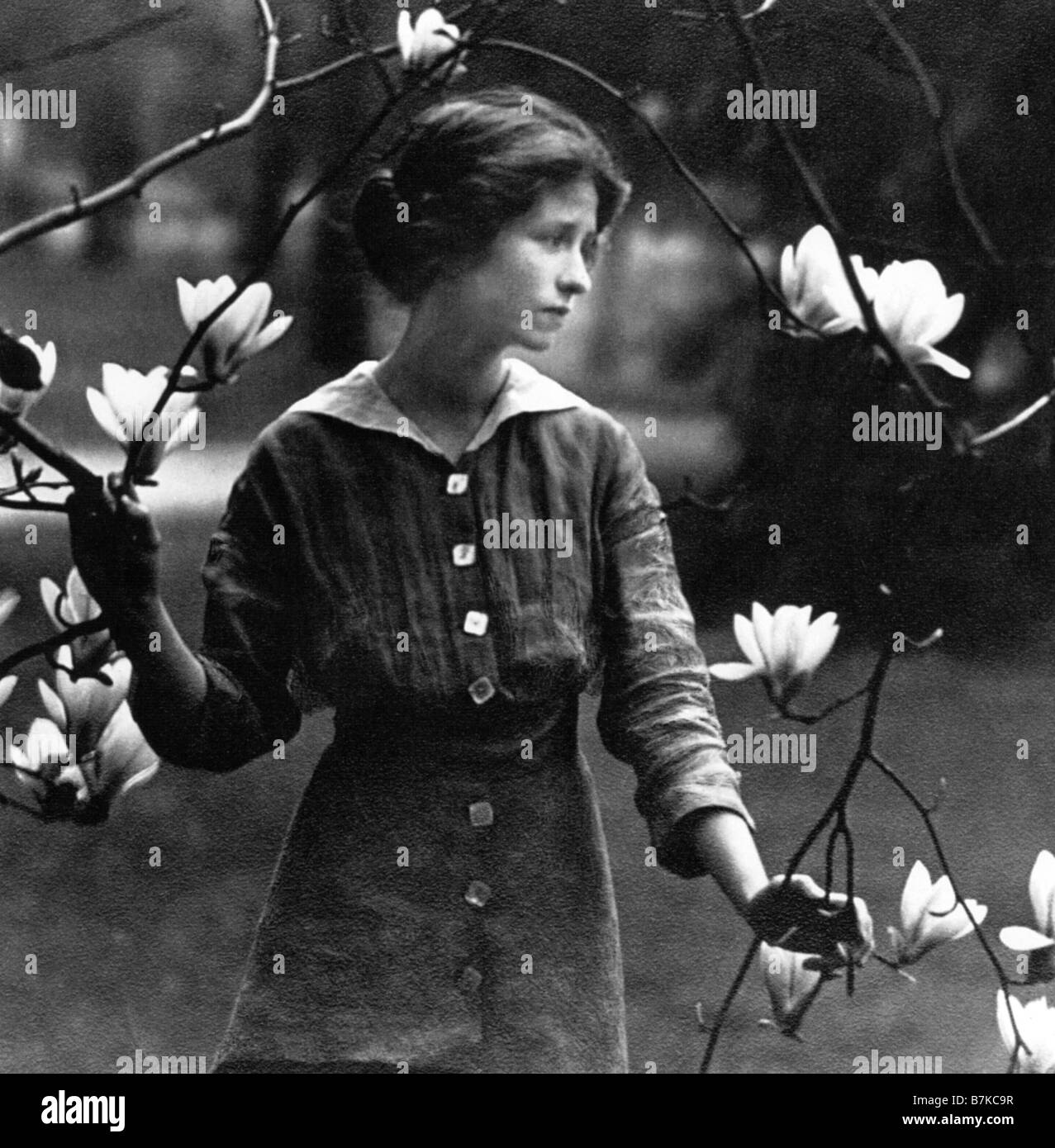 EDNA ST VINCENT MILLAY poeta americano 1892 1950 Foto Stock