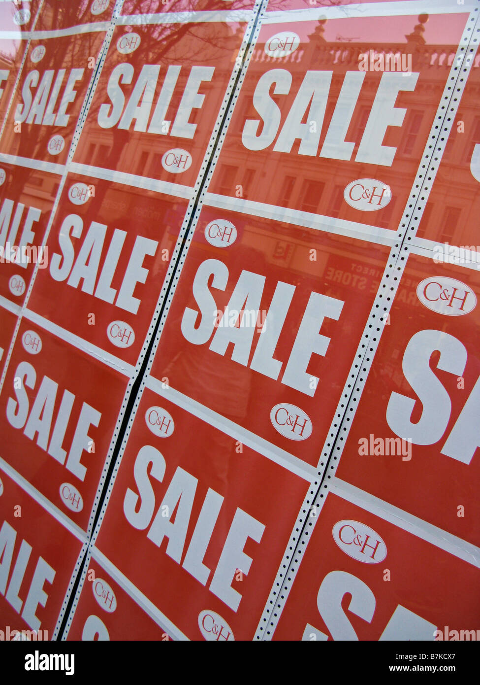 C H vendita Brighton East Sussex Foto Stock