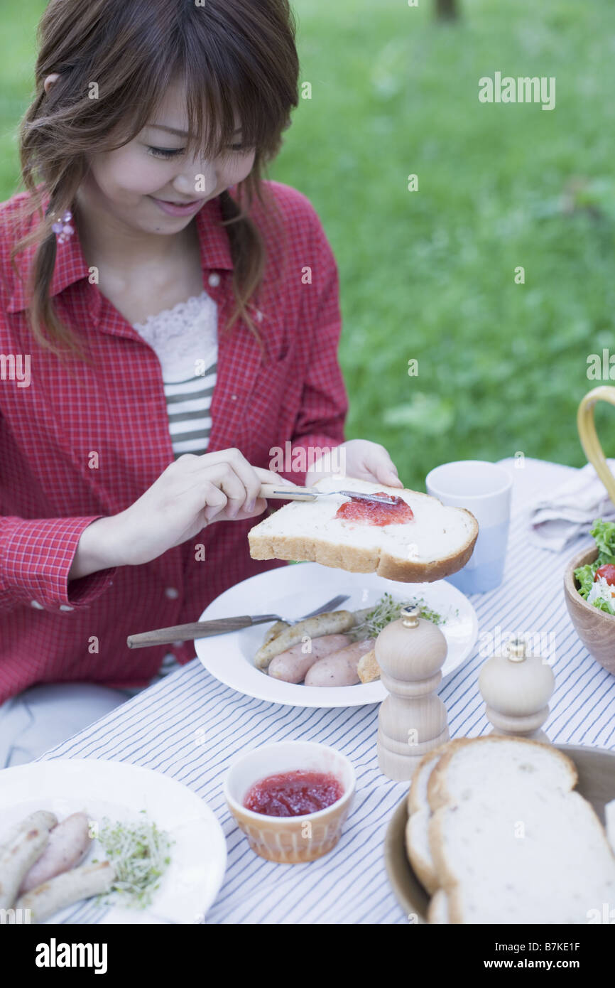 Colazione Foto Stock