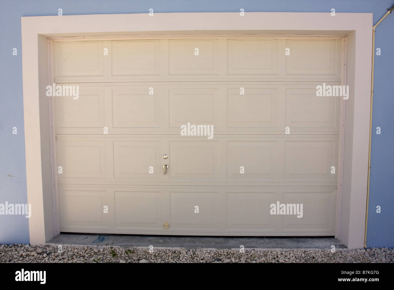 porta del garage Foto Stock