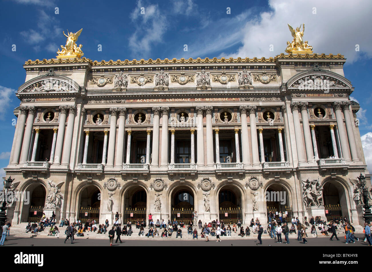 Opera Garnier, Parigi, Francia Foto Stock