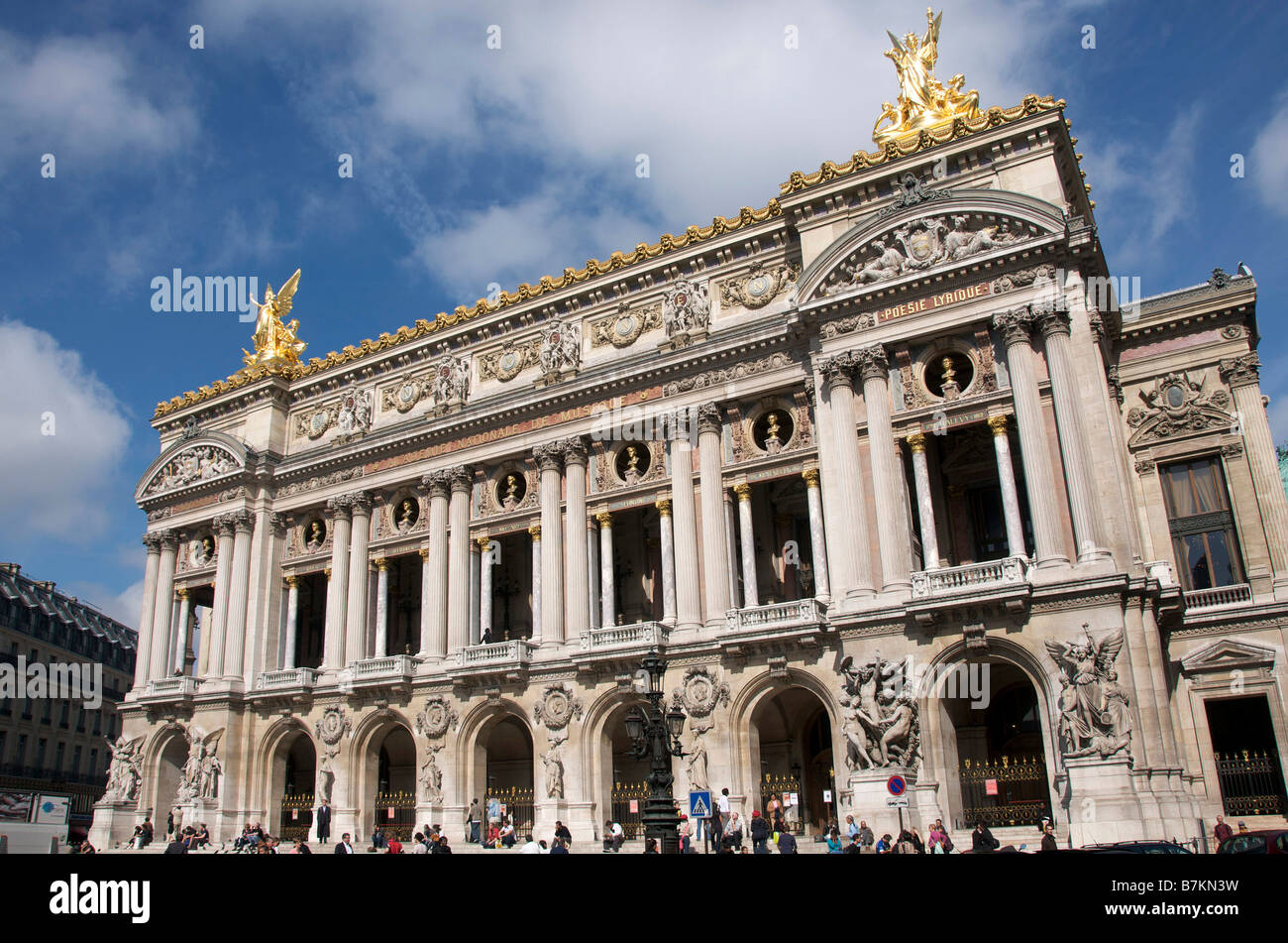 L'Opera di Parigi (Palais Garnier), Place de l'Opera, Paris 9e arr. Parigi. Francia Foto Stock
