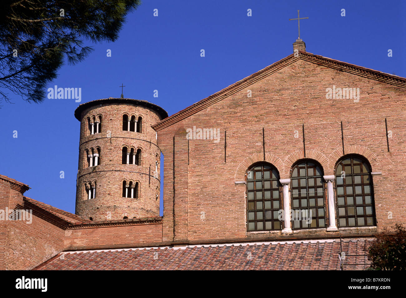 L'Italia, Emilia Romagna, Ravenna, basilica di Sant'Apollinare in Classe Foto stock Alamy