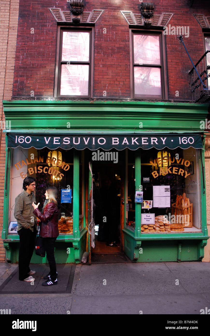 Vesuvio bakery new york Foto Stock