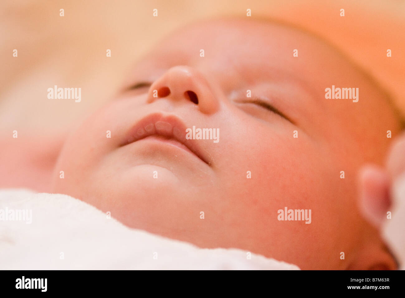 Il bambino dorme - cassaforte e suono Foto Stock