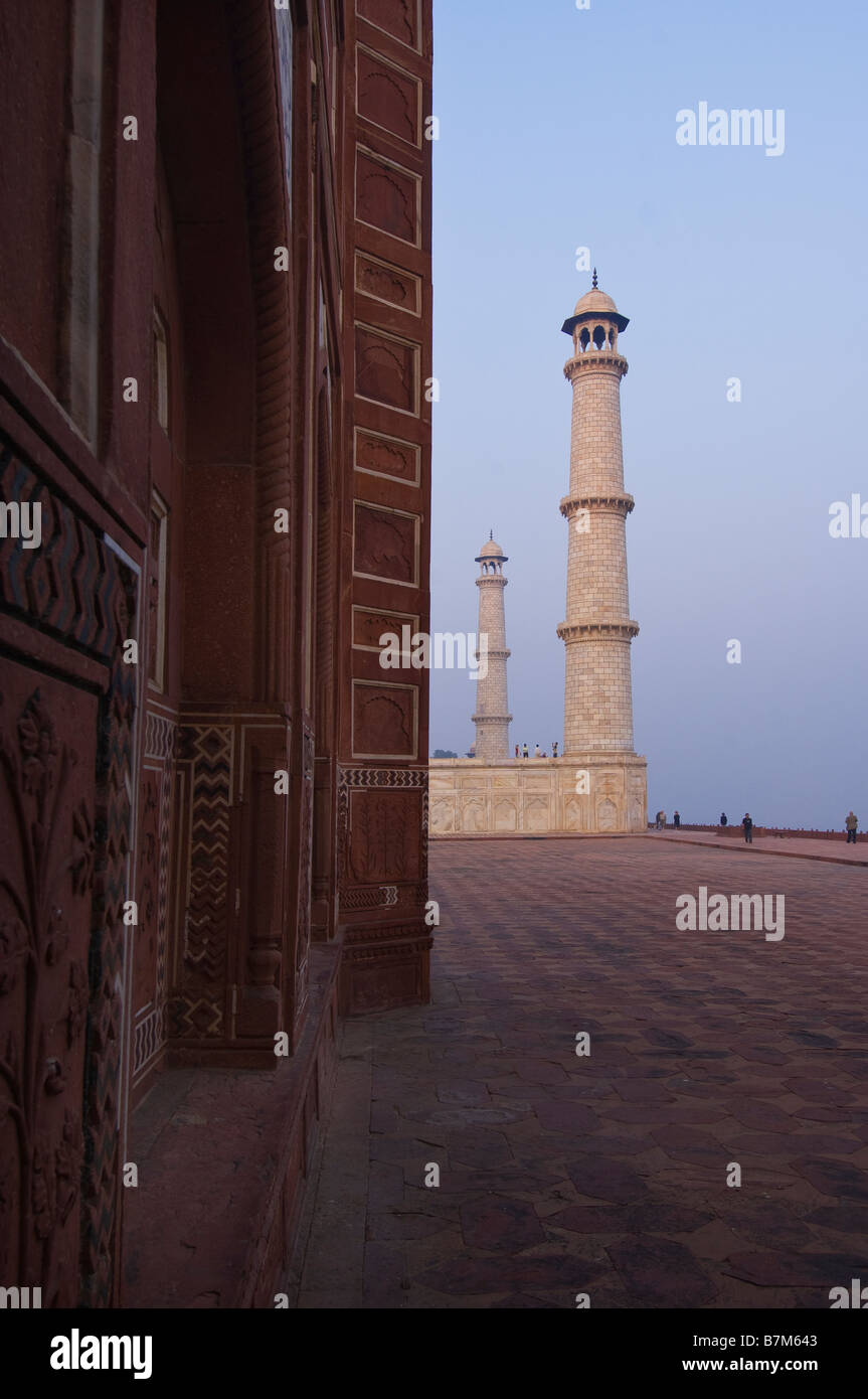 Taj Mahal Agra, India Foto Stock