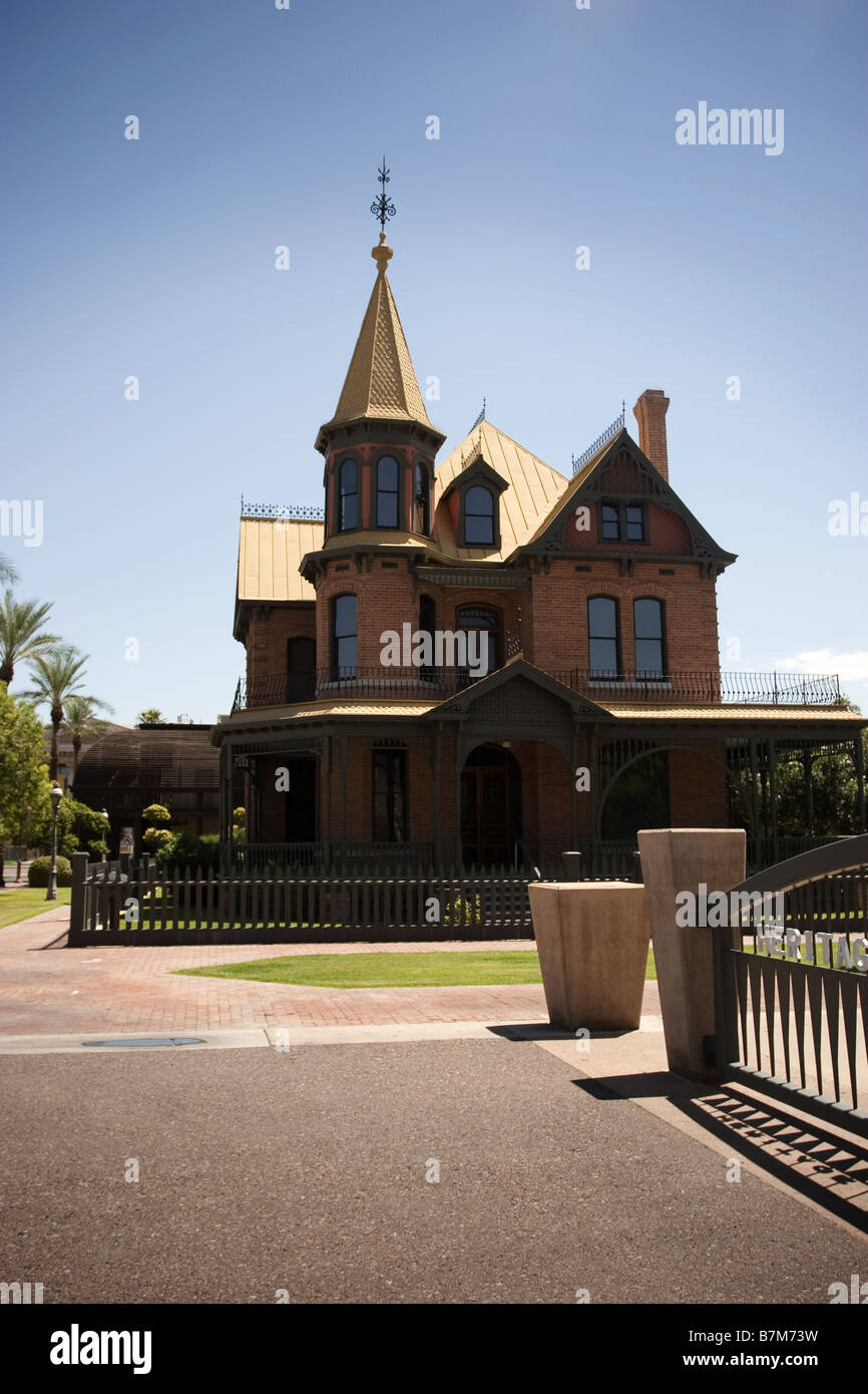 Vecchia casa da Phoenix il museo di storia di Phoenix Foto Stock