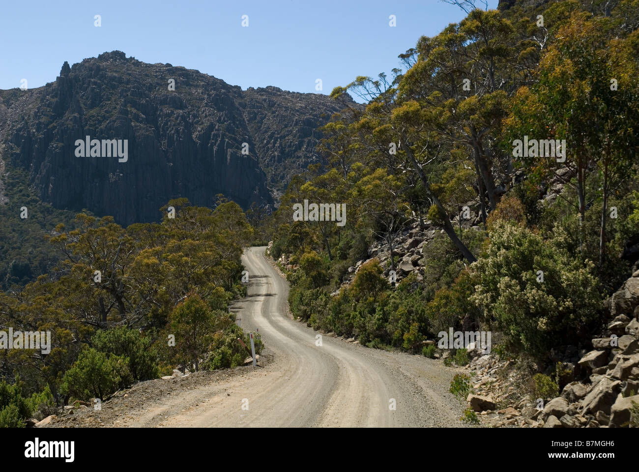 Jacobs , scaletta di Ben Lomond National Park , Tasmania , Australia Foto Stock