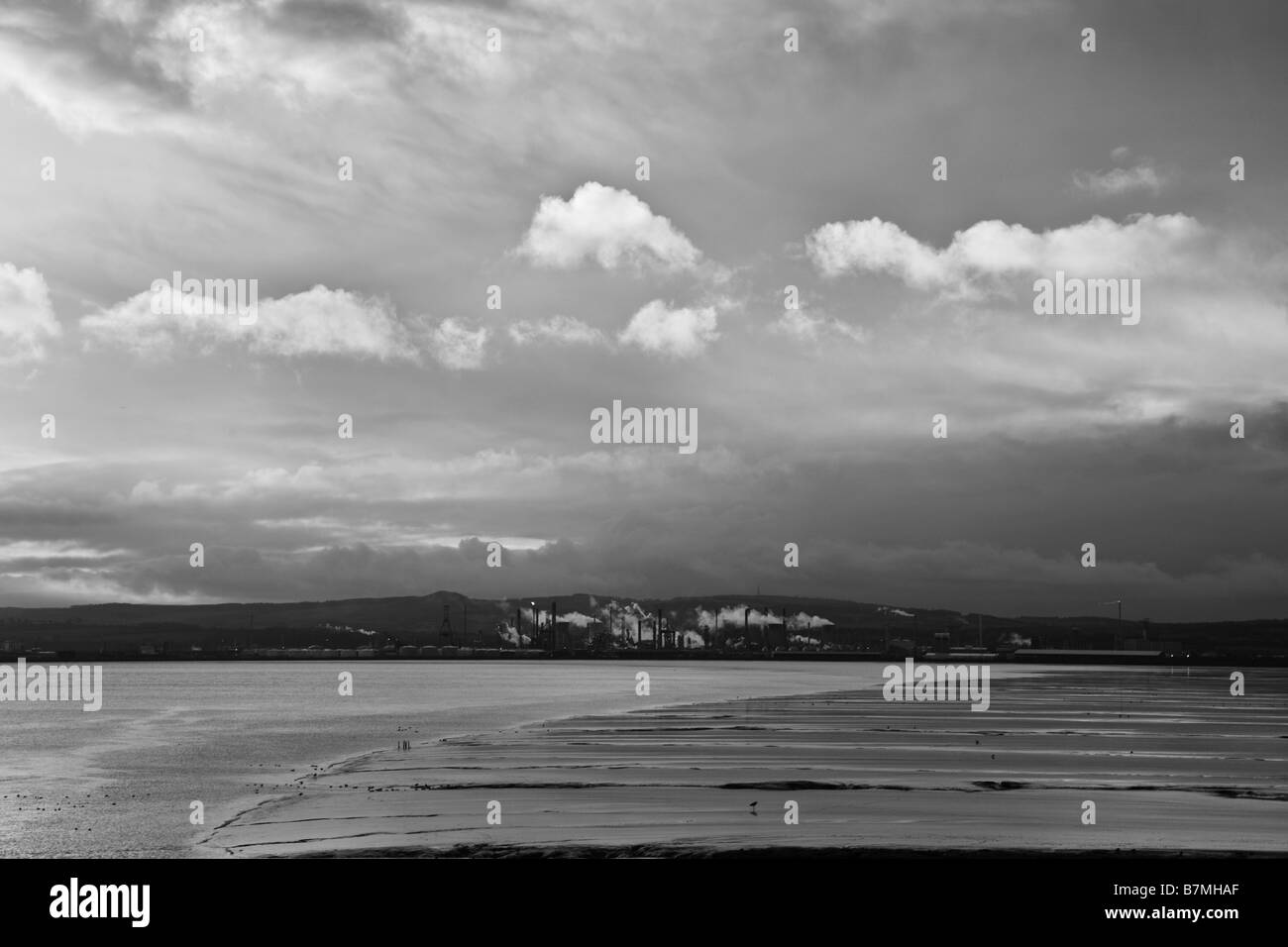Grangemouth Forth Estuary Scotland Regno Unito Foto Stock
