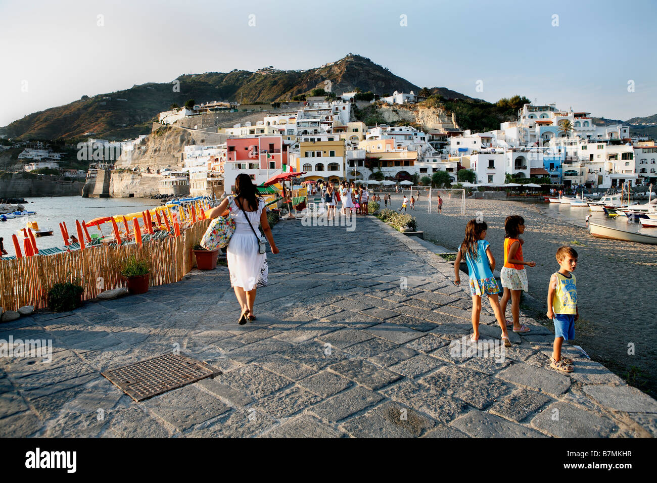 Sant'Angelo Ischia Island Foto Stock