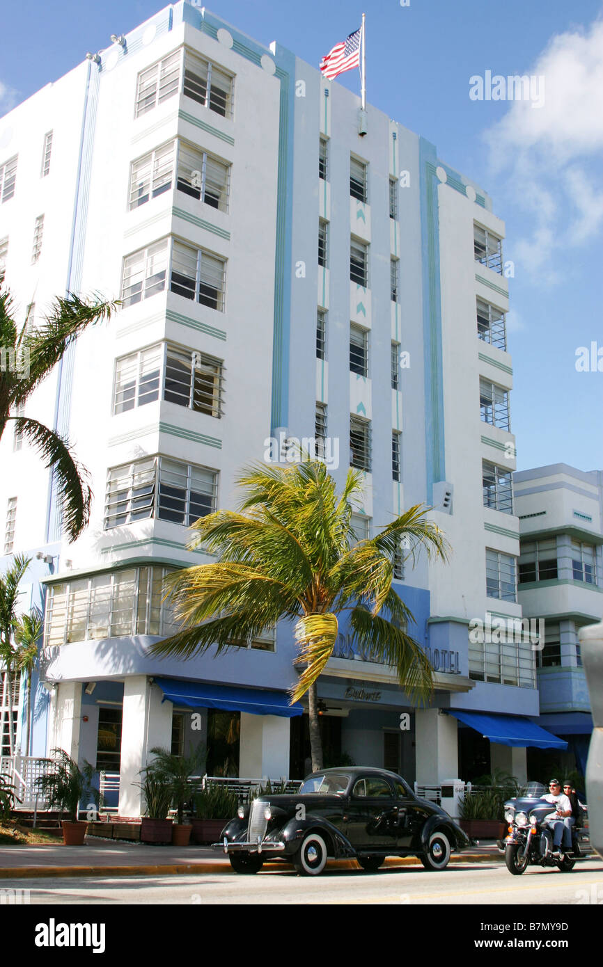 Hotel di Miami Sud Foto Stock