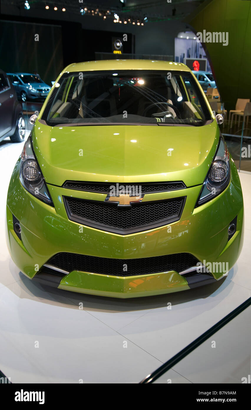 Nuova Chevrolet Beat concept car. Moscow International Automobile Salon' 2008 Foto Stock