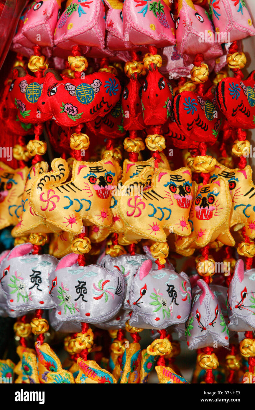 Anno Nuovo Cinese giocattoli, Londra Foto Stock