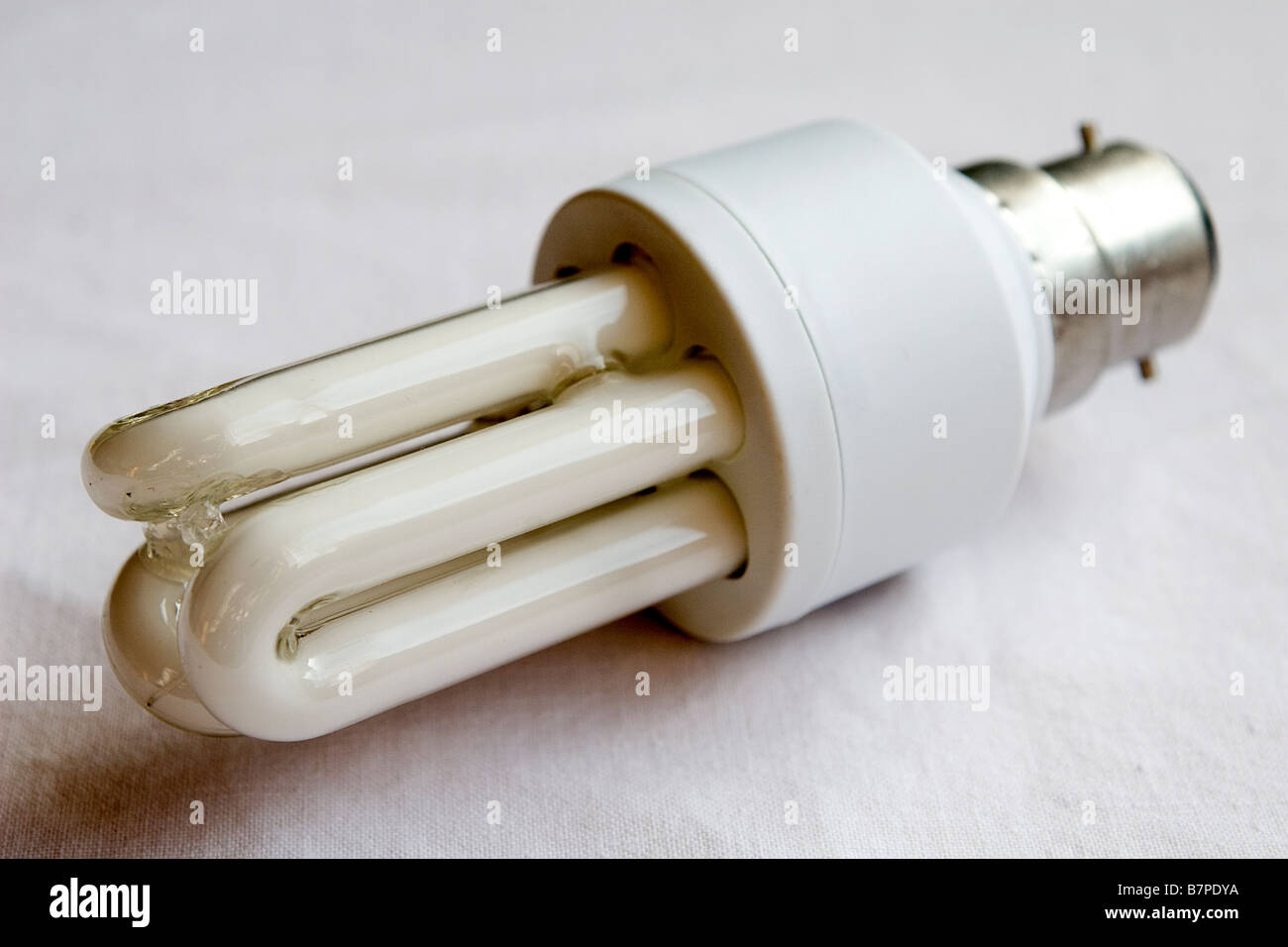 Efficienza energetica lampadina della luce Foto Stock