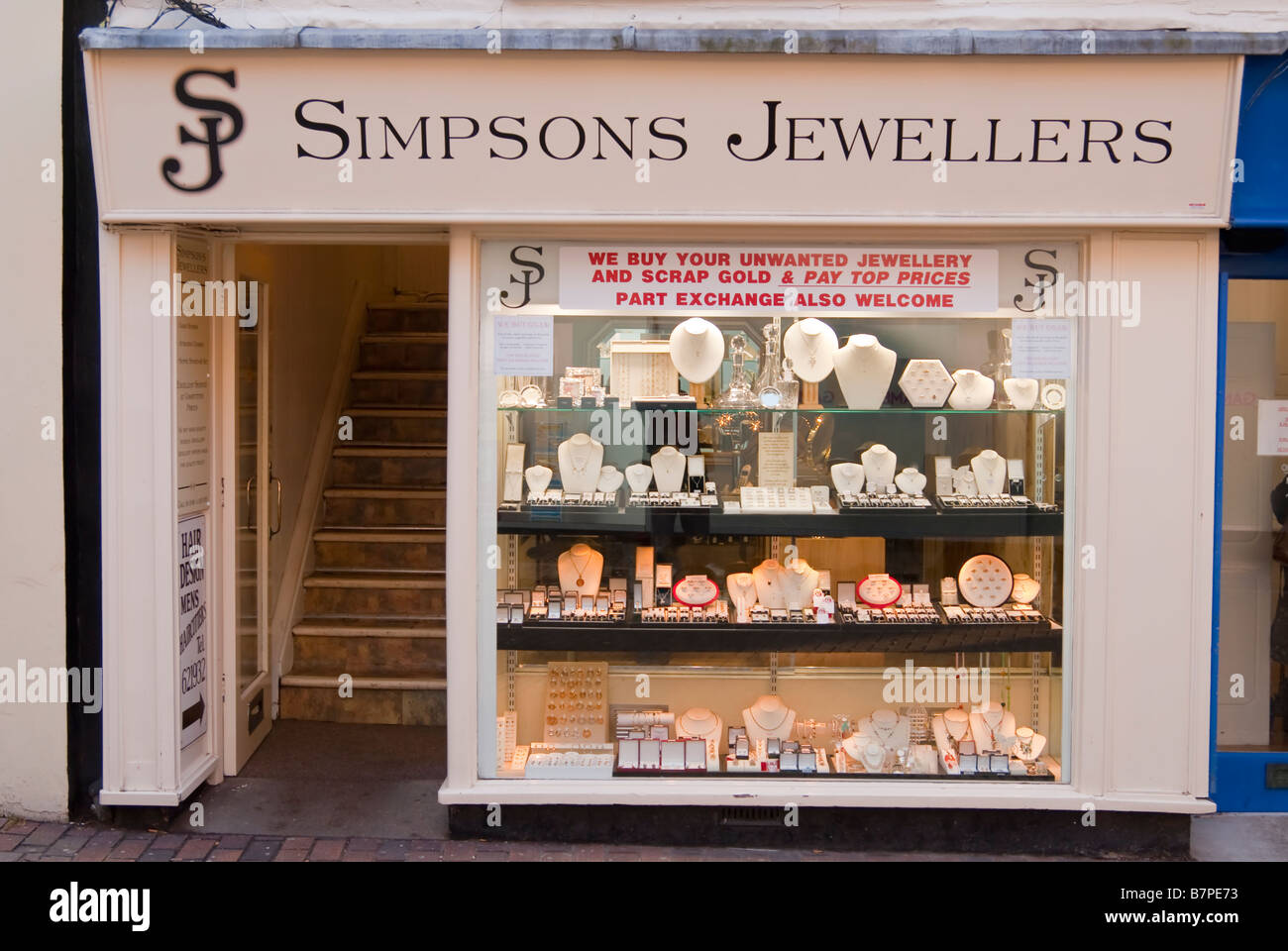 Jewellers jewellery shop immagini e fotografie stock ad alta risoluzione -  Alamy