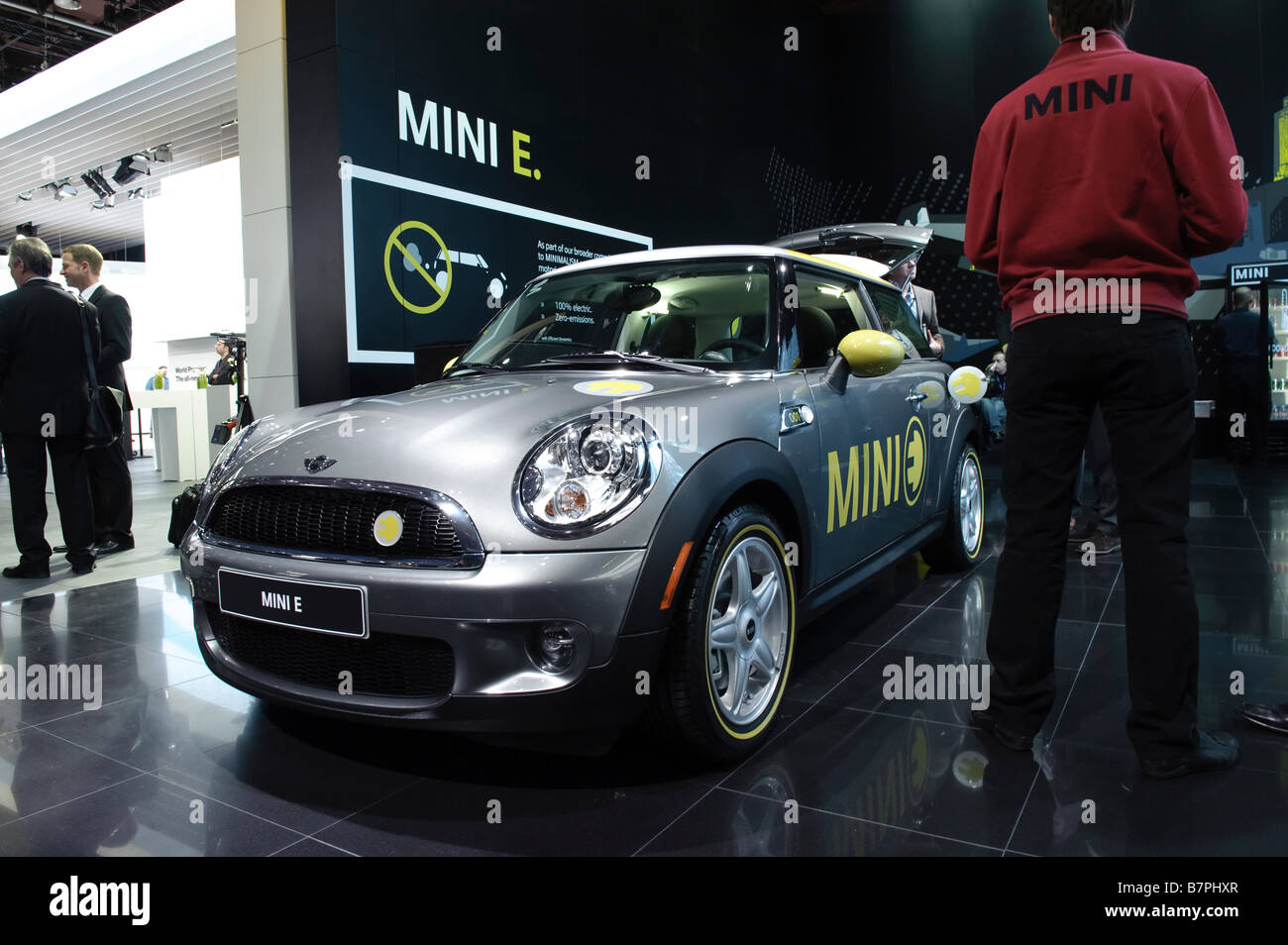 MINI E auto elettriche al 2009 North American International Auto Show Foto Stock