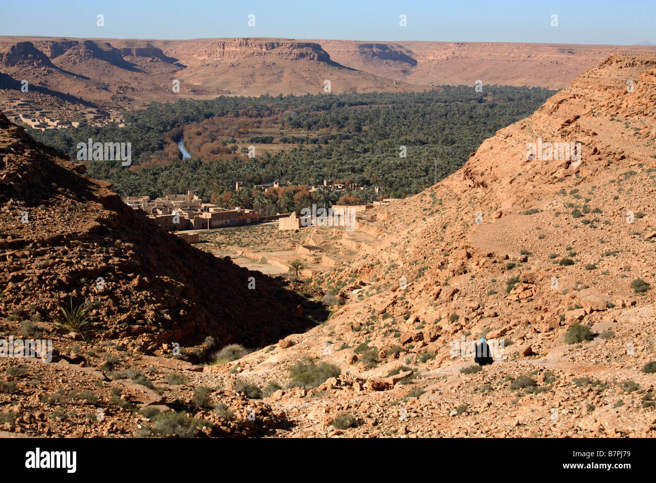 Ziz Valley, Alto Atlante, Marocco Foto Stock