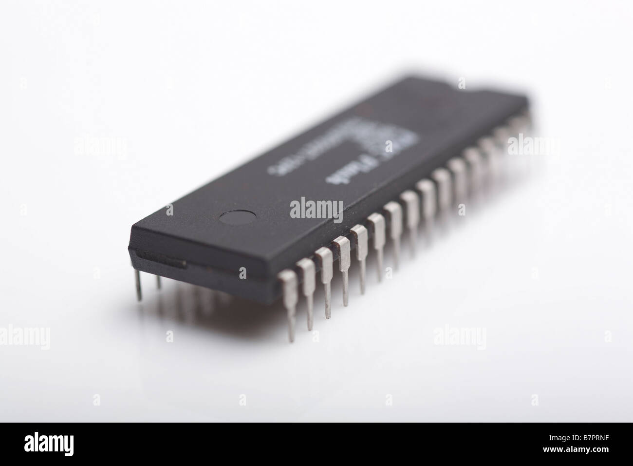 Close-up di chip dei computer Foto Stock