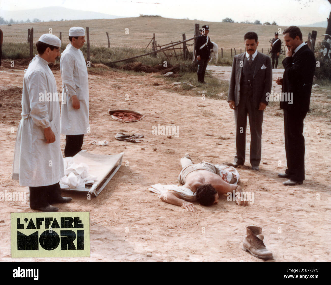 Il Prefetto di ferro Anno: 1977 Italia diretta da Pasquale Squitieri Giuliano Gemma Foto Stock