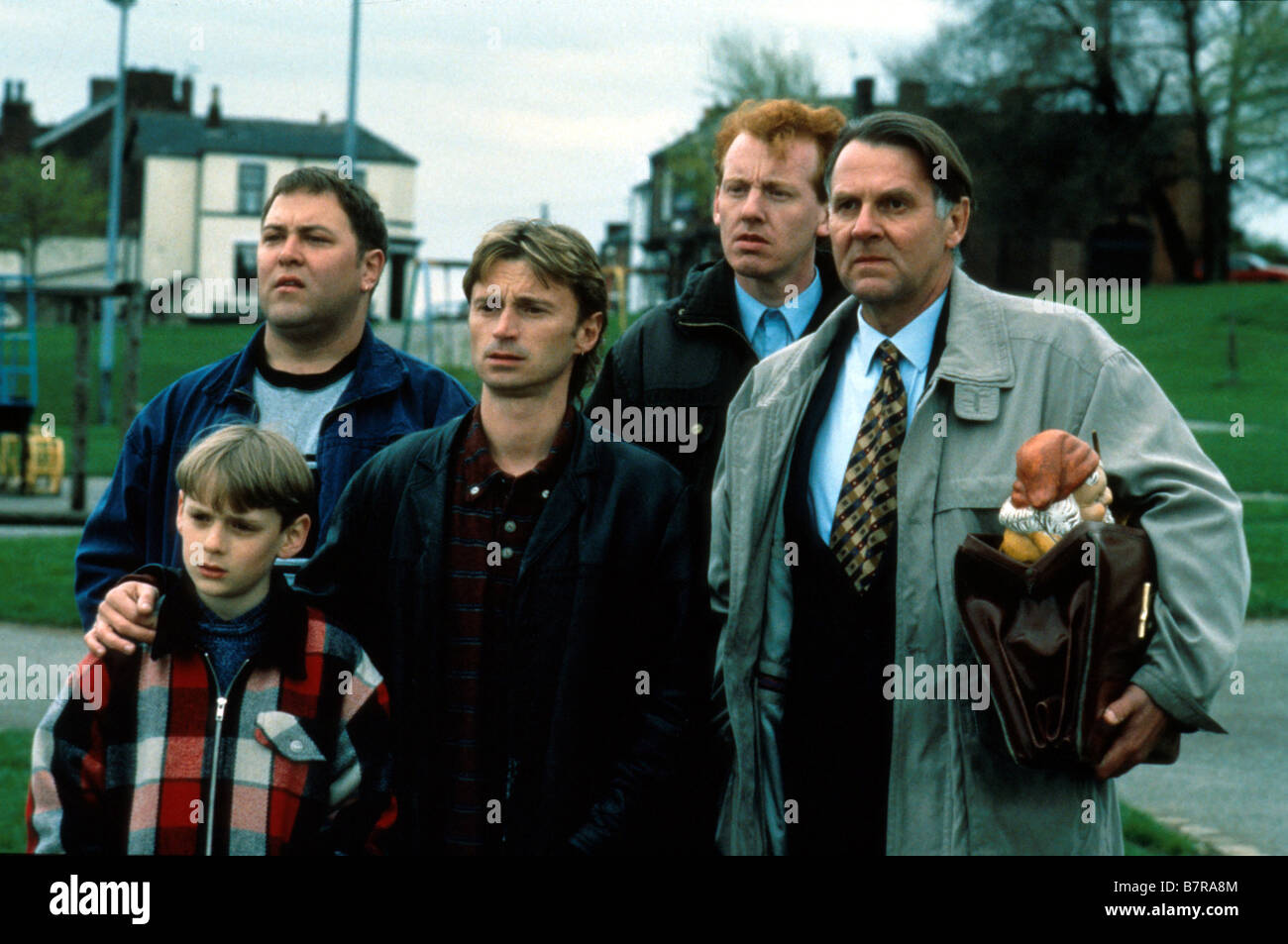Il Monty pieno Anno : 1997 UK / USA Direttore : Peter Cattaneo Mark Addy, William Snape, Robert Carlyle, Steve Huison, Tom Wilkinson Foto Stock