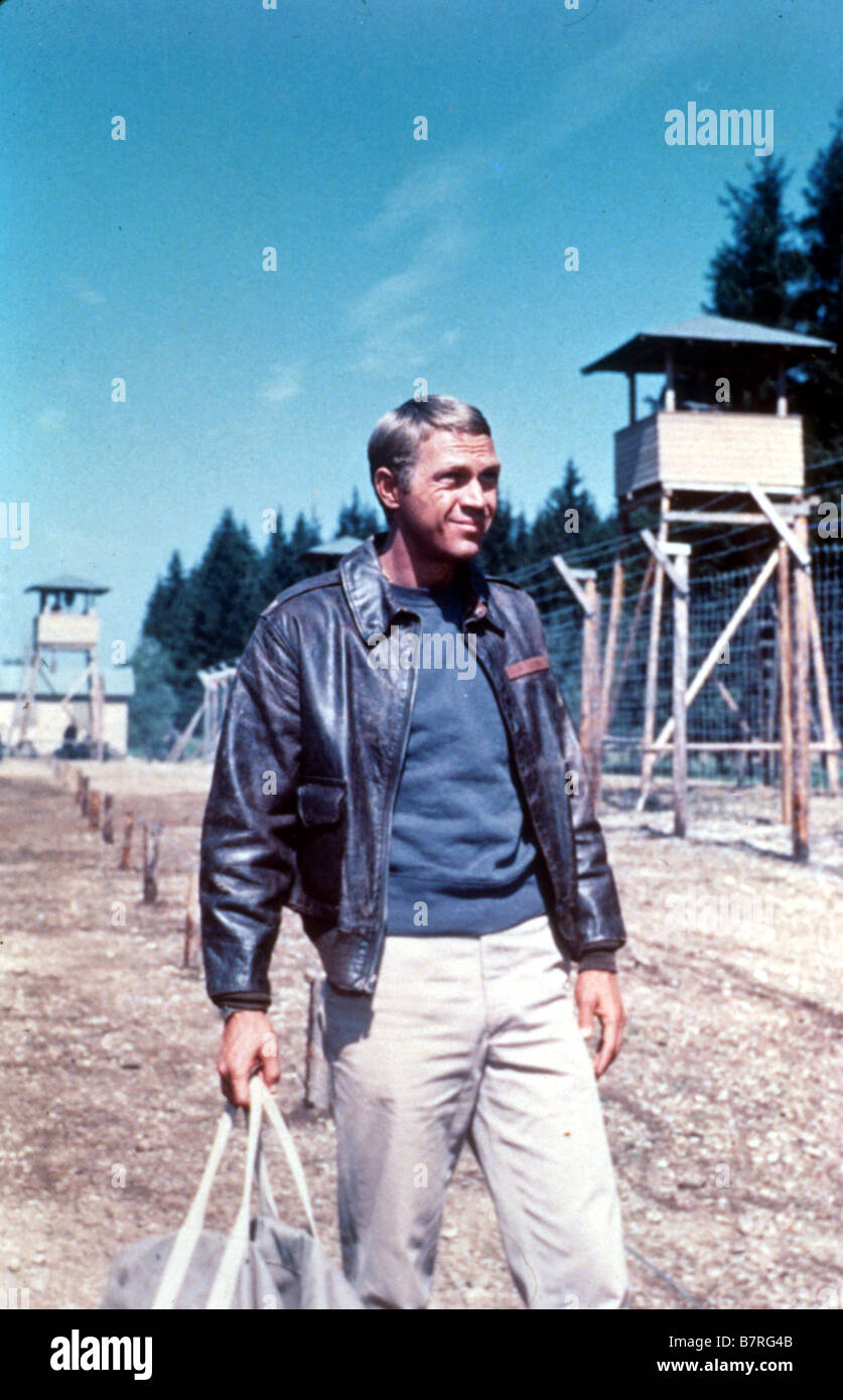 La grande fuga Anno: 1963 USA Steve McQueen Direttore: John Sturges Foto Stock