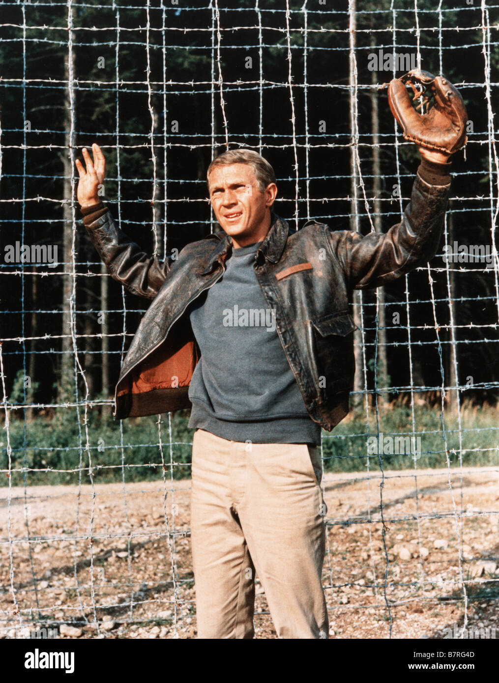 La grande fuga Anno: 1963 USA Steve McQueen Direttore: John Sturges Foto Stock