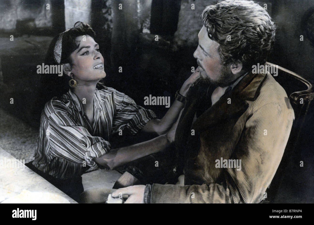 Gypsy Gypsy e il Gentleman, Anno: 1958 - REGNO UNITO Patrick McGoohan, Melina Mercouri Direttore: Joseph Losey Foto Stock