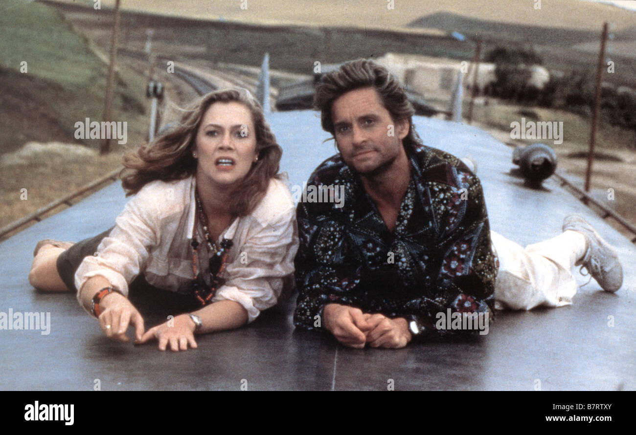 Il gioiello del Nilo Anno: 1985 USA Michael Douglas e Kathleen Turner Direttore: Lewis Teague Foto Stock
