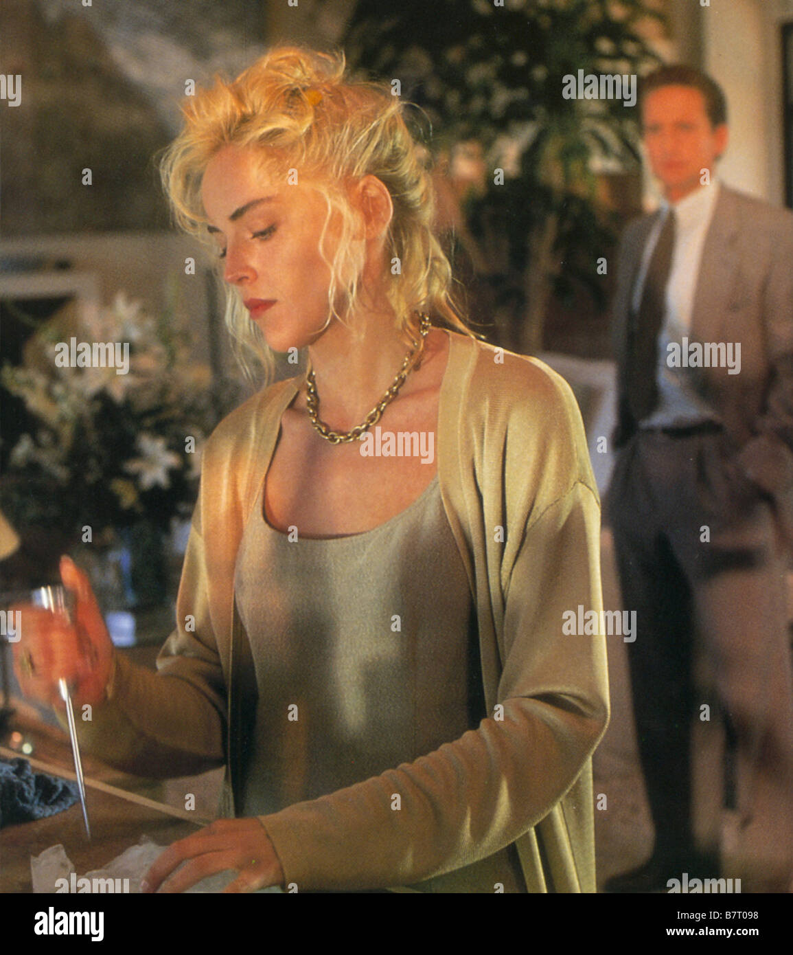 Basic instinct basic instinct Année 1992 usa Michael Douglas Sharon Stone Réalisateur Paul Verhoeven Foto Stock