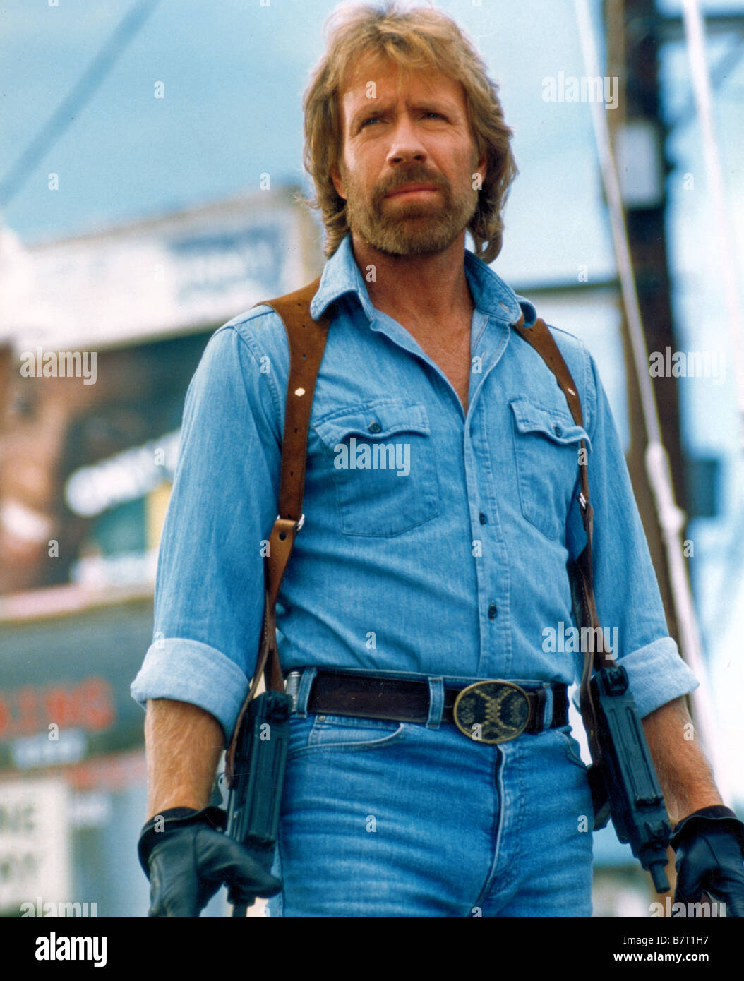 Invasione U.S.A. Anno: 1985 USA Chuck Norris direttore: Giuseppe Zito Foto Stock