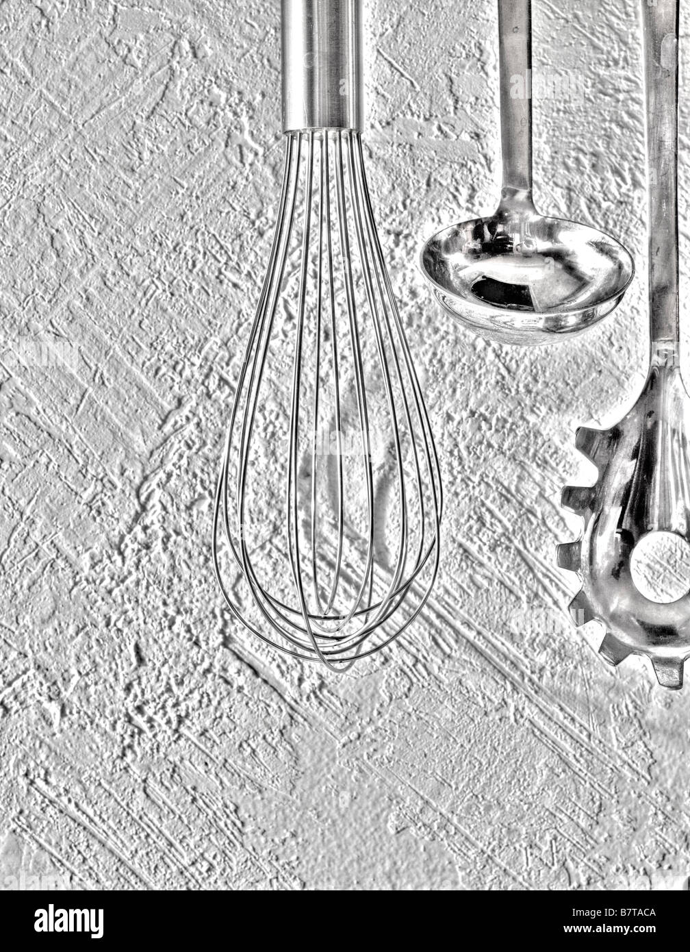 Cucina Cucina utensili dettaglio Foto Stock