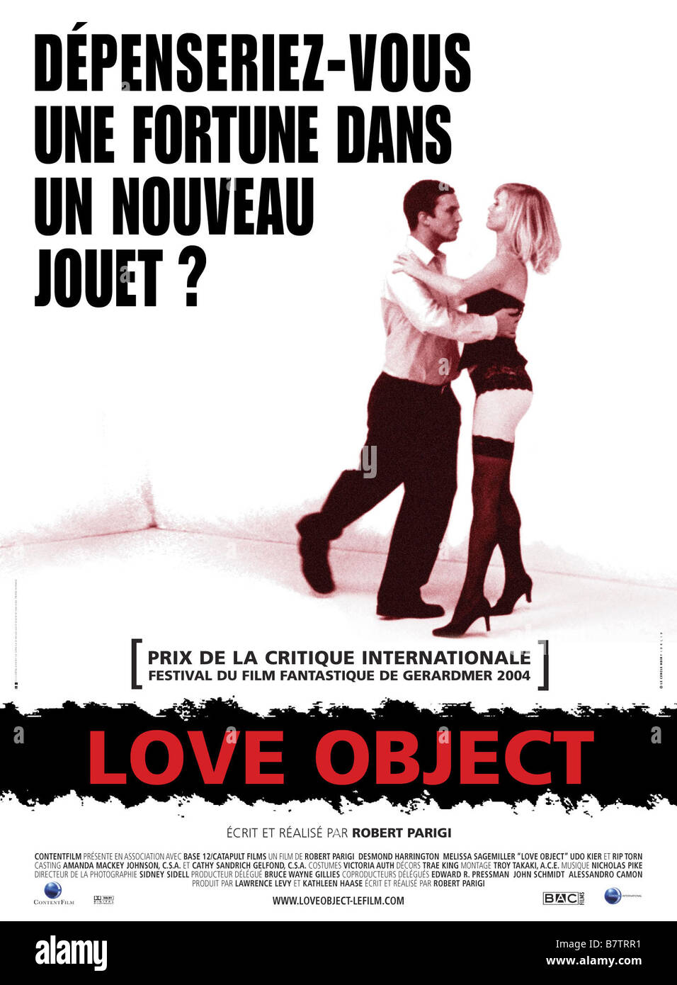 Amore Amore Oggetto Oggetto 2003 USA AFFICHE/POSTER Français - Direttore : Robert Parigi USA 2003 Foto Stock
