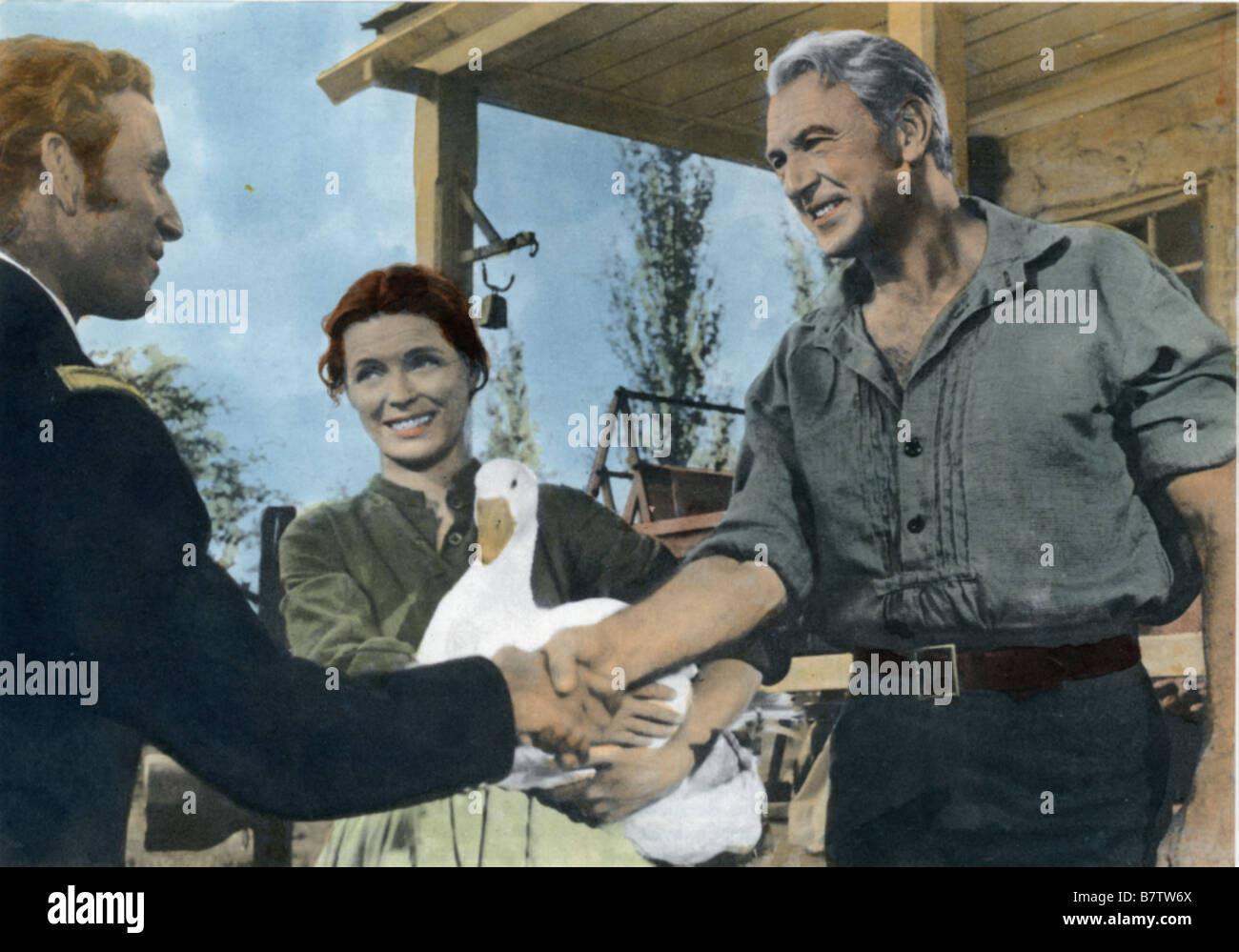 La persuasione amichevole Anno: 1956 USA Direttore : William Wyler Gary Cooper , Dorothy McGuire , Mark Richman Foto Stock