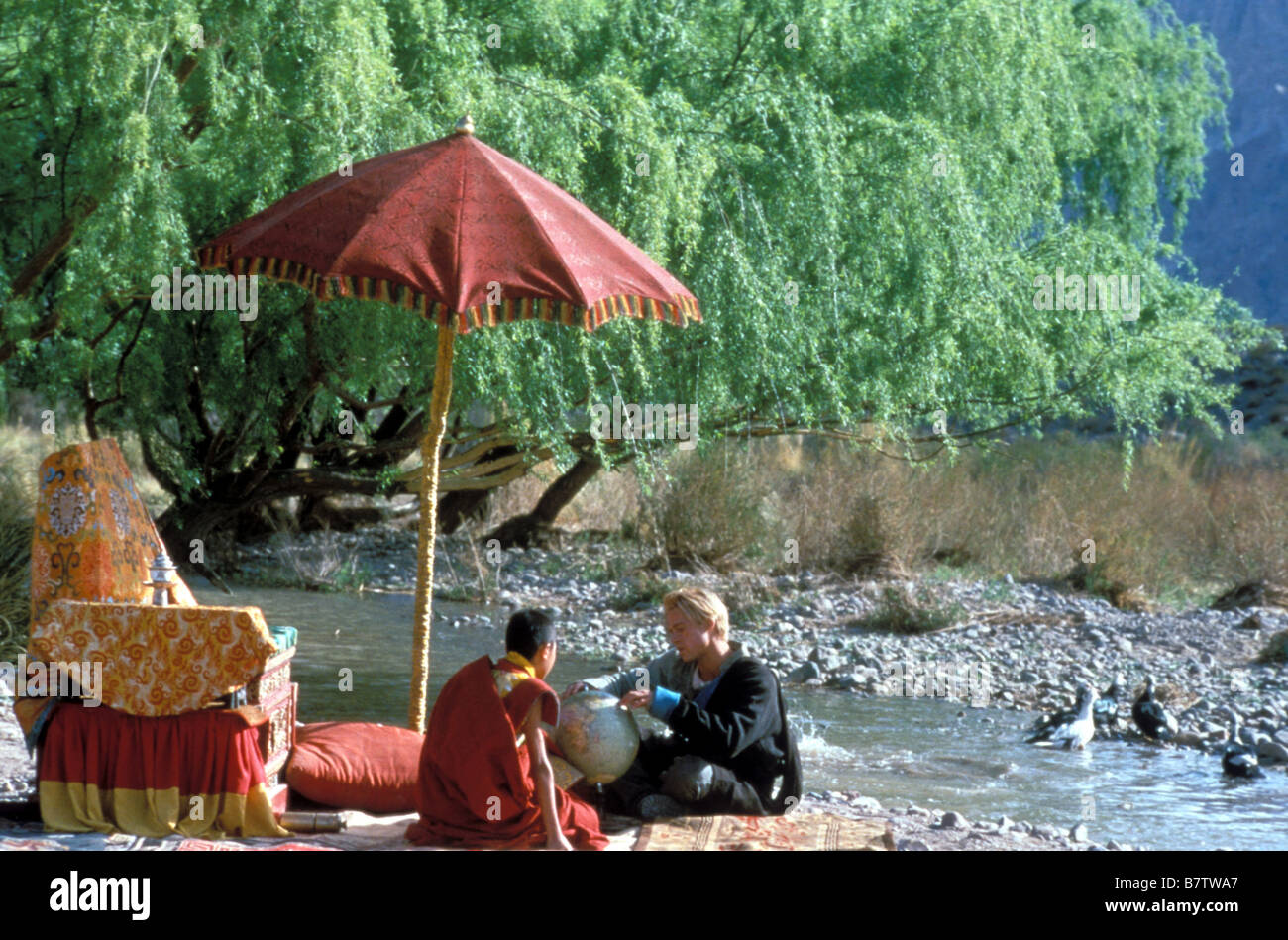 Sette Anni in Tibet Anno: 1997 USA Brad Pitt Direttore: Jean-Jacques Annaud Foto Stock