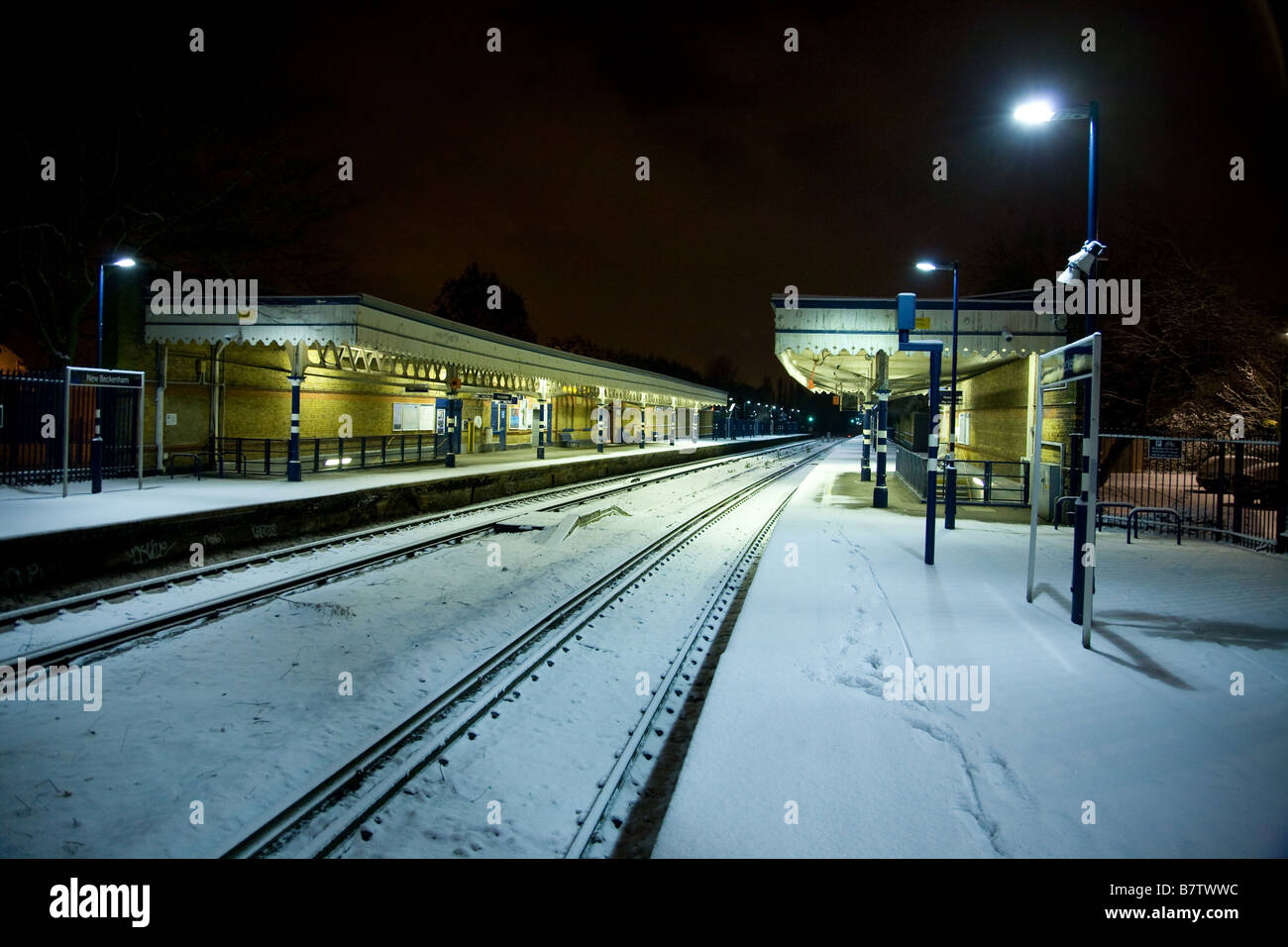 Nuova stazione di Beckenham Foto Stock