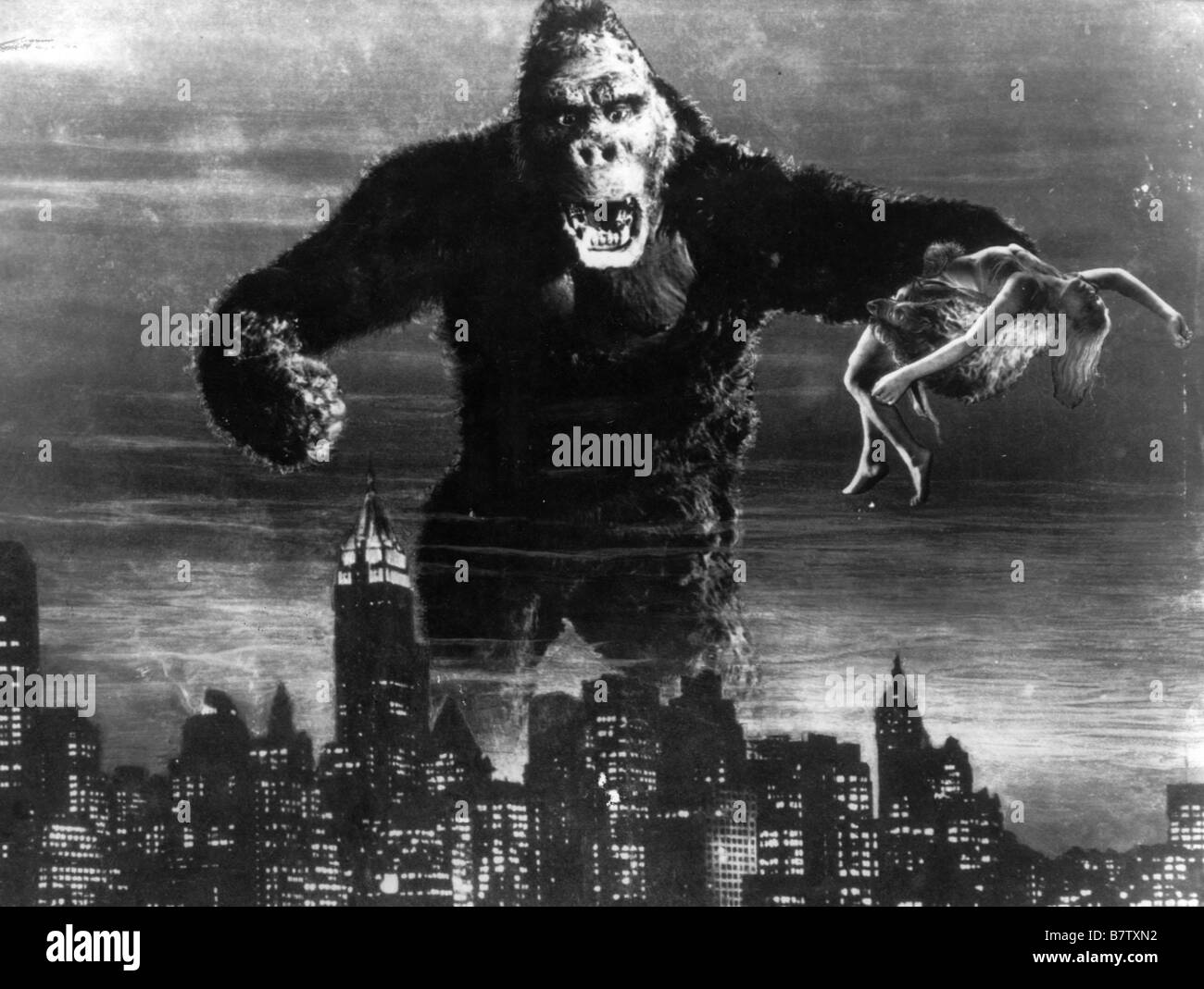 King Kong Anno: 1933 registi USA: Merian C. Cooper e Ernest B. Schoedsack Fay Wray Foto Stock