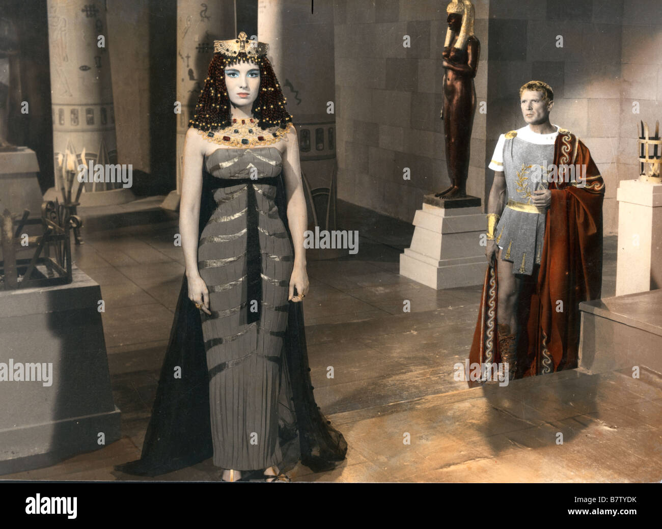 Le Legioni di Cleopatra legioni di Nilo Anno: 1960 Italia direttore: Vittorio Cottafavi. Georges Marchal, Linda Cristal Foto Stock